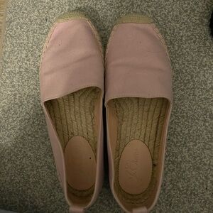 J Crew Pink espadrille shoes